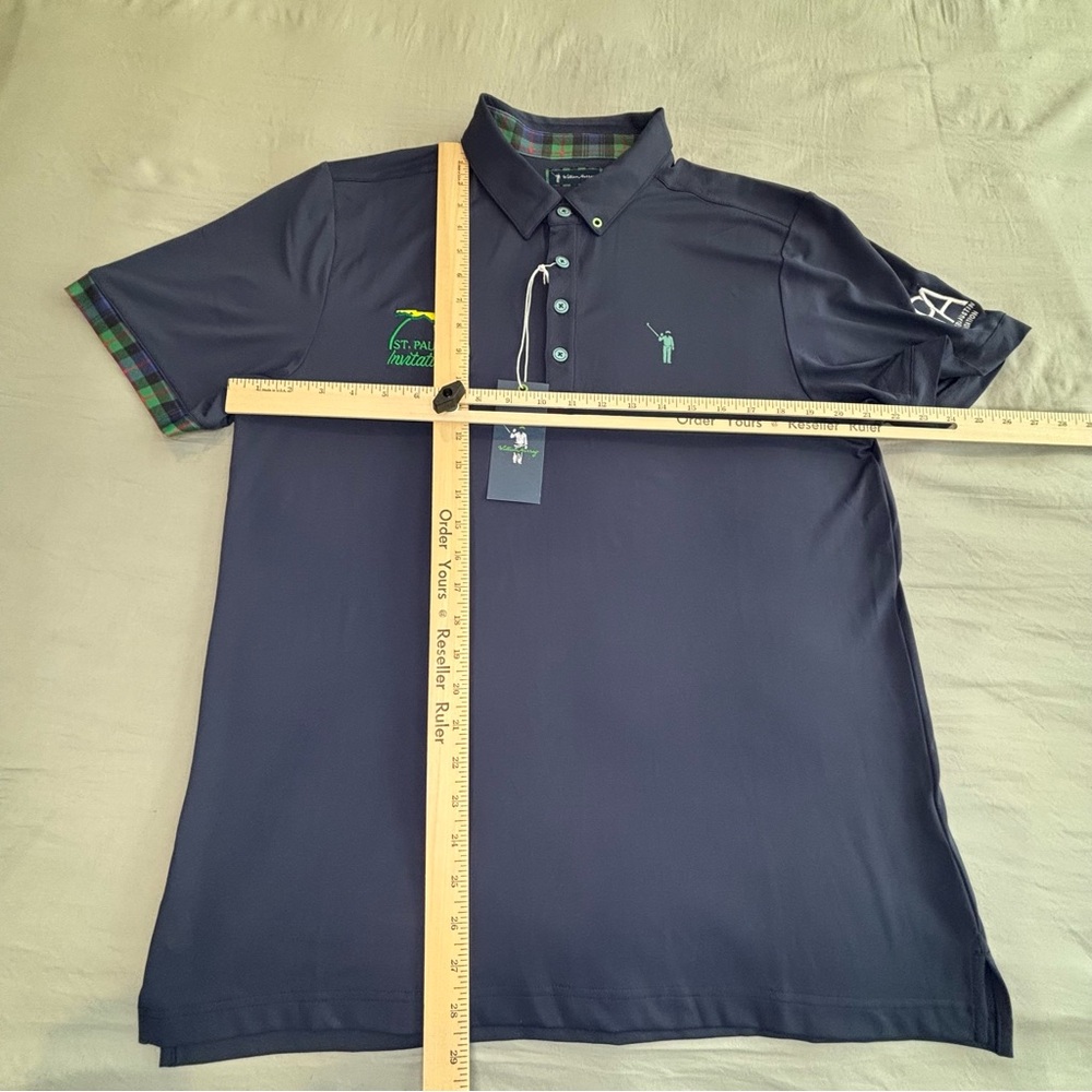 William Murray Polo Shirt Mens‎ Large Navy Blue  St. Paul Invitational Florida - Picture 4 of 10